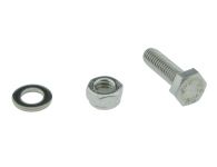 Крепеж крестовины барабана (винт М6х20, гайка, шайба) стиральной машины Ardo