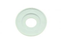 Юбка (воротник) ручки регулировки плиты Gefest белая