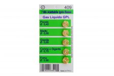 Набор жиклеров на балонный газ (D=0.40mm, D=0.55mm, D=0.65mm, D=0.75mm, D=0.90mm)