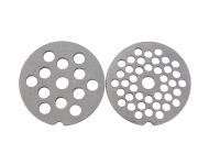 Комплект решеток (крупная, средняя) мясорубки Бриз, Аксион