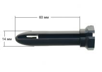 Штифт крепления амортизатора стиральной машины Electrolux, Zanussi, AEG
