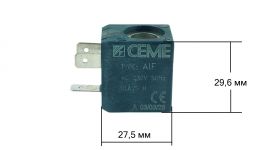 Катушка электромагнитного клапана утюга, парогенератора, кофемашины CEME 4W